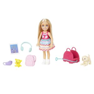 Barbie Chelsea travel refreshed doll set