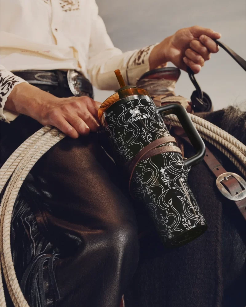 Limited Edition Stanley Quencher Barbie 80’s Western Ken 40oz - Image 3