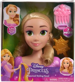 Disney - Princess Styling Head - Rapunzel - 7 Pcs