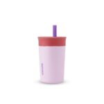 Pink Owala Kids Tumbler. Spill resistant.