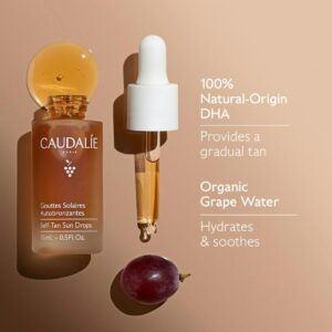 Caudalie Self-Tan Sun Drops 15ml (Suitable for all skin types, including sensitive skin and even during pregnancy or breastfeeding)