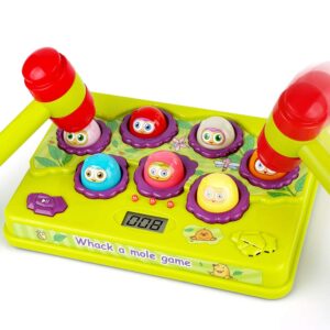 Interactive Pound-a-Mole Game (Light-Up Musical with 36 Speed Changing Levels)