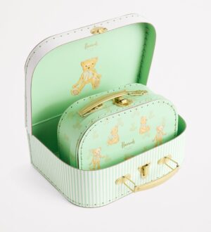 Harrods Set of 2 Henry Bear Carry Cases