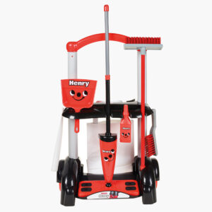 Casdon Henry Cleaning Trolley - Red