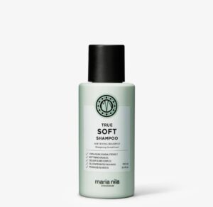 Mria Nila True Soft Shampoo - 100ml softening argan oil. 100% Vegan.