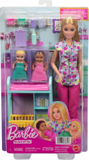 Barbie Careers Baby Doctor Playset