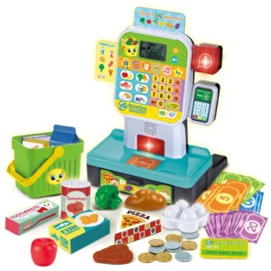 LeapFrog Scan & Learn Checkout - Interactive pretend checkout with realistic shopping sounds - Scan items to hear prices and practise counting<div> </div>