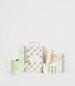Harrods Strawberry Gardening Suitcase Set (includes a spade, rake, watering can and apron)