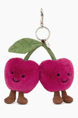 Jelly Cat Amuseables Cherries Bag Charm